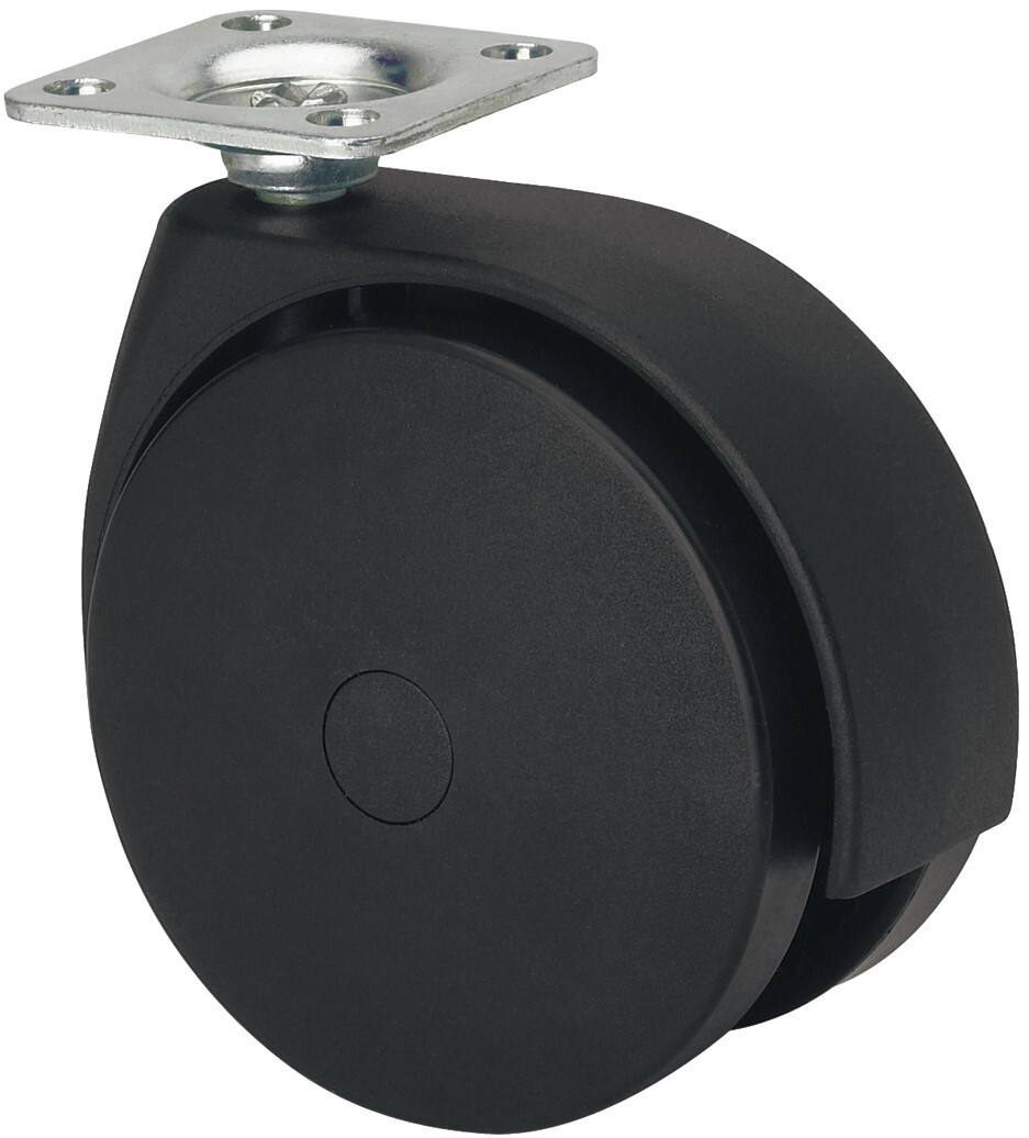 SERIE DKG-DKG Negro, Platina/Giratorio/Sin Freno