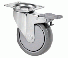 SERIE ZV-PGAIB, Giratorio/Platina/Freno Rueda y Soporte