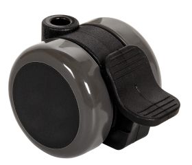 SERIE DB-PU NEGRA, Agujero pasante/Giratorio/Freno Rueda