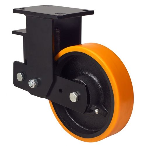 R.FIJA (ANCHA) 17HLSBA250-HUB SUSPENSION POLIUR.NARANJA EJE BOLAS