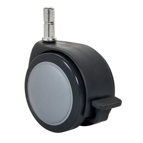 SERIE DKG-PU, Espiga/Giratorio/Freno Rueda