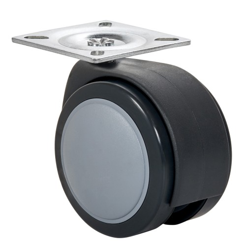 SERIE DKG-PU, Platina/Giratorio/Sin Freno