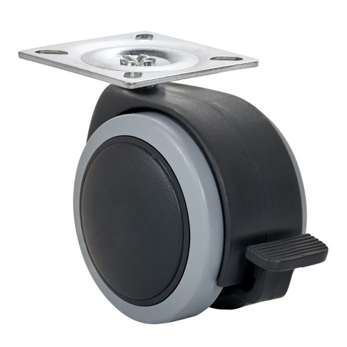 SERIE DKG-TPR, Platina/Giratorio/Freno Rueda