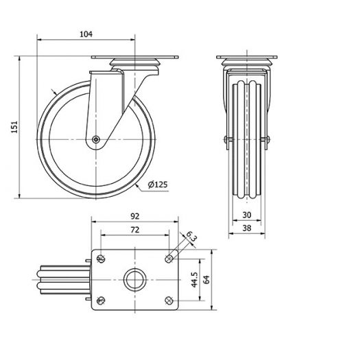 10BDM125-7 PULIDA