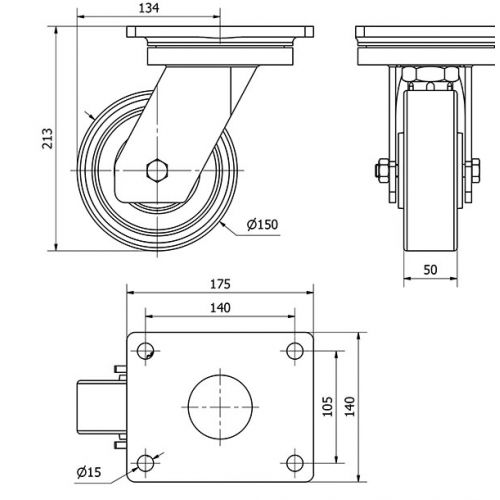 10KV150-8-HUB150-7