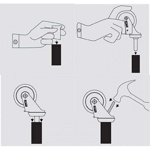 Fixalenes Para espigas de 8mm