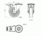 R.G.AGUJ.M12 FR.INOX.20ZVLIFD100-POBI NY.BLANCO-POLIUR.ROJO BOL.INOX