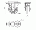 R.G.AGUJ.M12 FR.INOX.20ZVIFD100-POBI NY.BLANCO-POLIUR.ROJO BOL.INOX