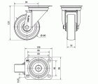 R.GIR.PLACA INOX.10ZVI100-POLR POLIAMIX BLANCO-POLIUR.MARRON RODILL.