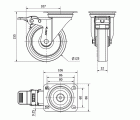 R.GIR.PLACA FR.INOX.10ZVIFD125-POLR POLIAMIX BLANC-POLIUR.MARRON ROD