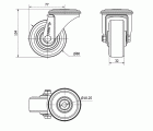 R.GIR.AGUJ.M10 INOX.20ZVLI80-POLR POLIAMIX BLANCO-POLIUR.MARRON ROD.