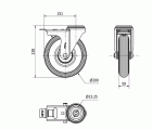 R.GIR.AGUJERO M12 FRENO 20ZVFD200-RILR METALICO-NEUMATICA GRIS RODIL