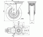 R.GIR.PLACA FR.4mm 10ZVRFD200-HUAB HIERRO-POLIUR.NARAN.BOLAS BALONA
