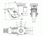 R.GIR.PLACA FR.10HLSBFN160-AUAB SUSPENSION POLIUR.NARAN.BOLAS BALONA