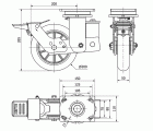 R.GIR.PLACA FR.10HLSBFN200-AUAB SUSPENSION POLIUR.NARAN.BOLAS BALONA
