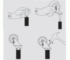 Fixalenes Para espigas de 8mm