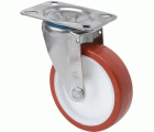 SERIE ZVI INOX-POL, Giratorio/Platina/Sin Freno