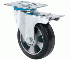 SERIE ZV-DE, Giratorio/Platina/Freno Rueda y Soporte