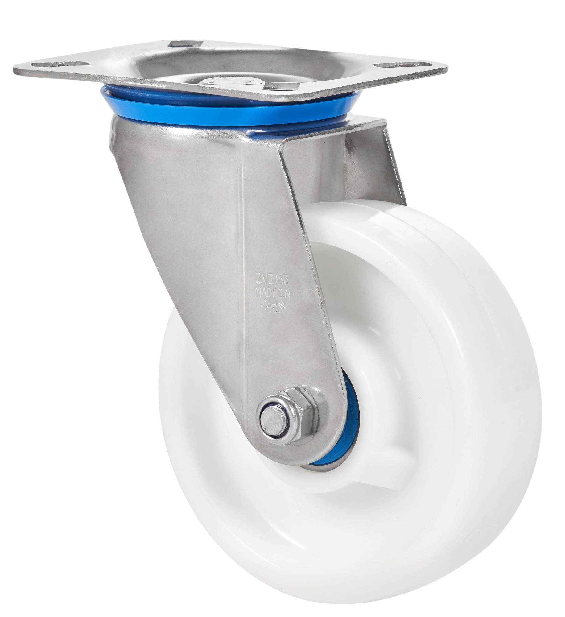 SERIE ZVI INOX-TN, Platina/Giratorio/Sin Freno