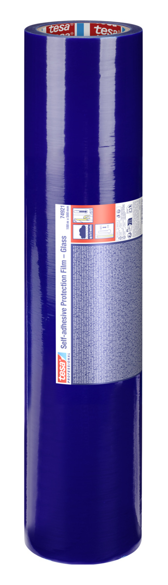 Self-adhesive prot. film - glass 100:500