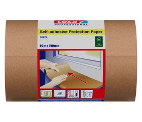 Papel de protección autoadhesivo