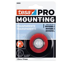 Cinta doble cara Mounting PRO Transparente 1,5mx19mm