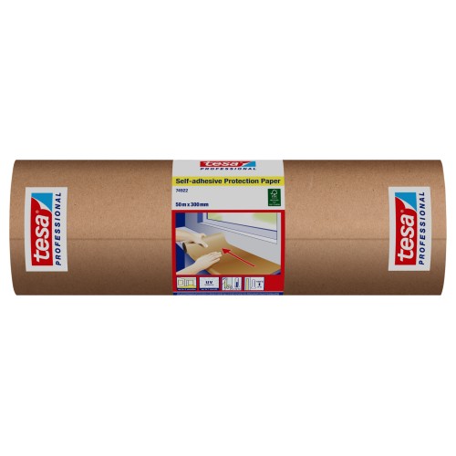 Self-adhesive ProtectionPaper 50m:300mm