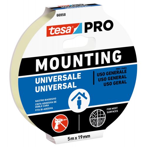 Cinta doble cara Mounting PRO Universal 5mx19mm