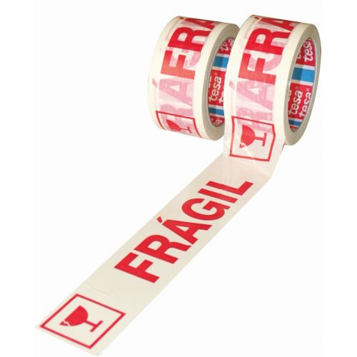 Cinta Embalaje "FRAGIL" tesapack PP
