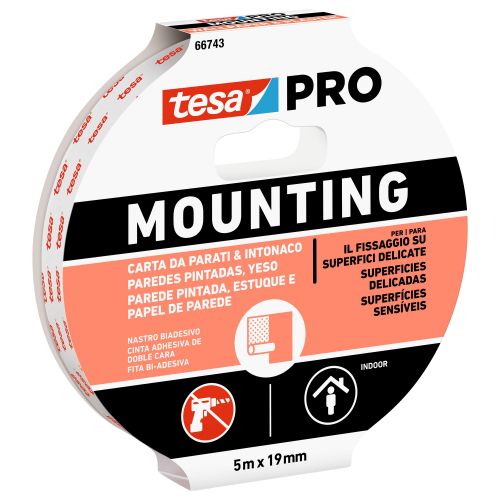 Cinta doble cara Mounting PRO Pared Pintada