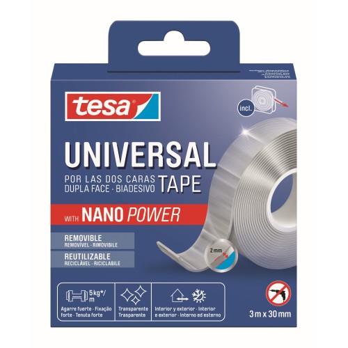 Cinta doble cara Nano Universal Power