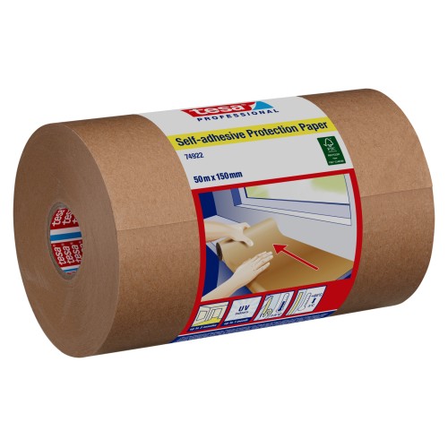 Self-adhesive ProtectionPaper 50m:150mm