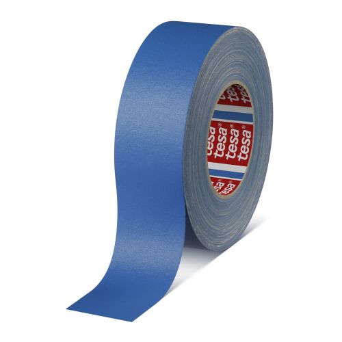 tesaband 4661. Cinta de tejido Extrafuerte 50m x 50mm  Azul