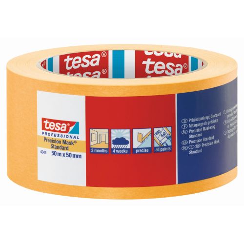 tesa 4344 Precision Mask Standard, 50m x 50mm 