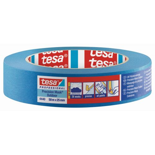 tesa 4440 Precision Mask Exteriores (26 semanas), 50m x 25mm