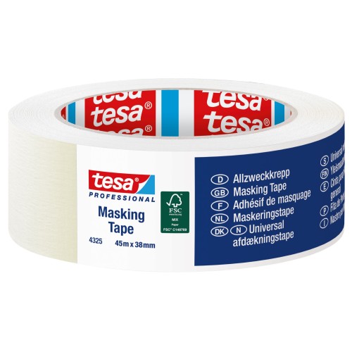 Cinta de pintor tesa 04325, 45m x 38mm