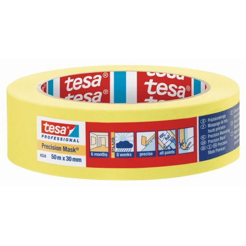 tesa 4334 Precision Mask, 50m x 30mm