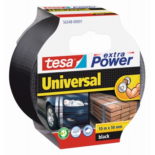 Cinta americana Extra Power UNIVERSAL 10m x 50mm negra