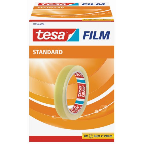 tesafilm Standard - Flow Pack - 66m x 19mm