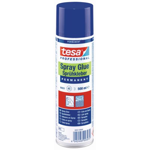 tesa 60021 Adhesivo en Spray Permanente 500ml