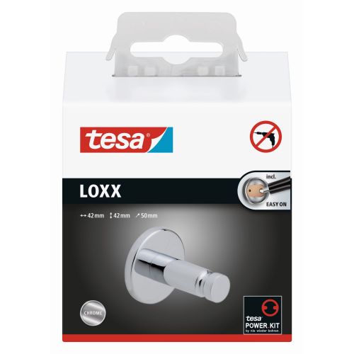 tesa Loxx Colgador pequeño (Kit recambio BK20-1)