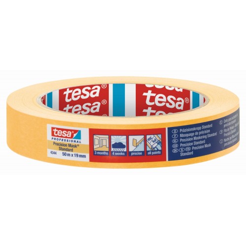 tesa 4344 Precision Mask Standard, 50m x 19mm