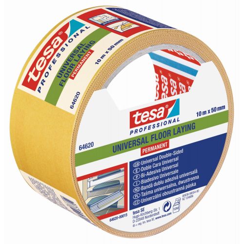 tesa 64620 Suelos Universal - Permanente 10m x 50mm