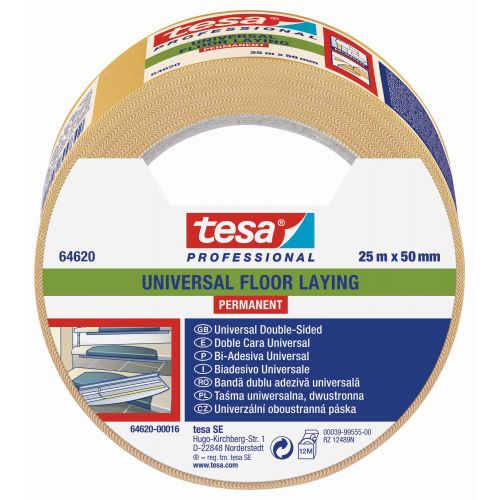 tesa 64620 Suelos Universal - Permanente 25m x 50mm