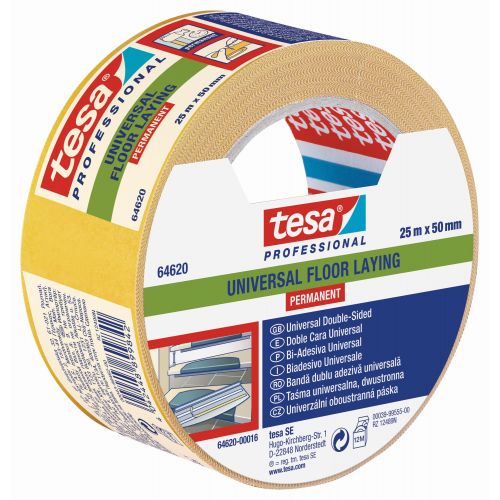 tesa 64620 Suelos Universal - Permanente 25m x 50mm