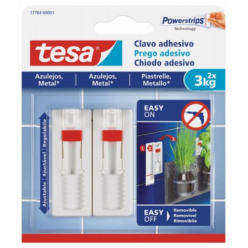 SMS Clavo Adhesivo Ajustable para Azulejos hasta 3Kg