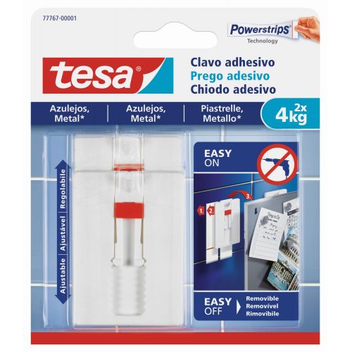 SMS Clavo Adhesivo Ajustable para Azulejos hasta 4Kg