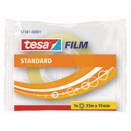 tesafilm Standard - Flow Pack - 33m x 15mm