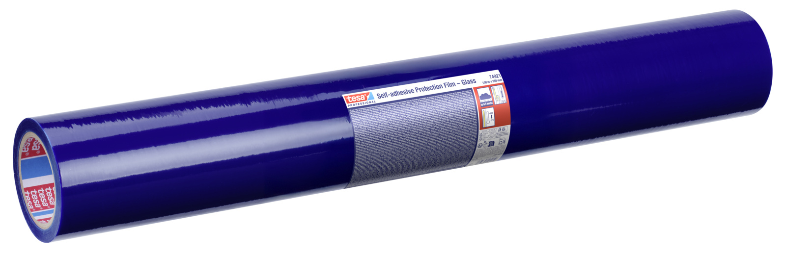 Self-adhesive prot. film - glass 100:750