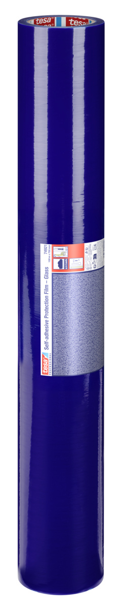 Self-adhesive prot. film - glass 100:750